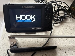 Lawrence Hook Reveal 7xts and transducer.