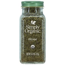 Simply Organic Whole Thyme Leaf, 0.78 Oz Ounce Pack of 1 , Default