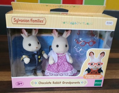 Sylvanian Families Großeltern Schokoladenhasen #5190 Neu in OVP EPOCHE