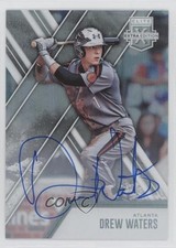 2017 Panini Elite Extra Edition Auto Drew Waters #41 Auto 7iu