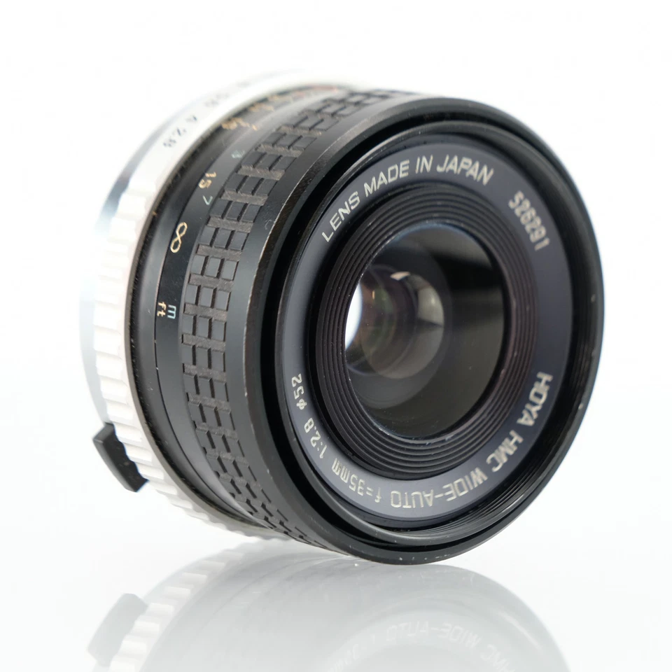 Olympus OM Mount Hoya HMC Wide-Auto 35 mm f/2,8 Lente Prime Enfoque Manual SLR Película Foto 2 de 4