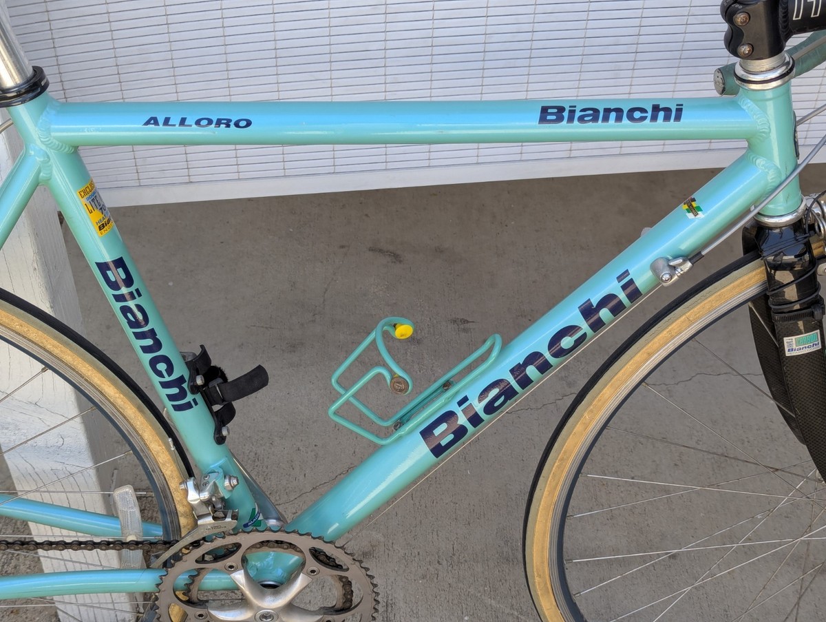 Bianchi Alloro Celeste Italy Road Bike Size 55cm Great Shape LOS