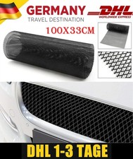 Produktbild - Alu Renngitter Racinggitter Tuning Gitter 33 x 100 cm Schwarz Aluminium neu