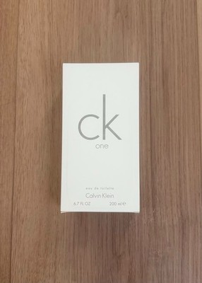 Calvin Klein CK One 6.7 oz 200ml EDT Spray Unisex Authentic Sealed NIB