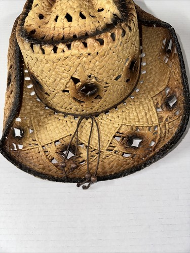 SOM HER MEXICO WESTERN COWGIRL COWBOY STRAW LIGHT WEIGHT HAT Medium - Picture 4 of 9