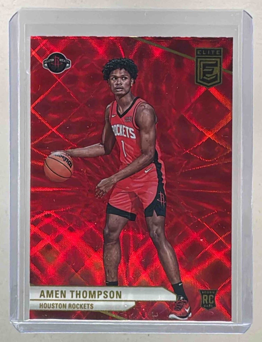 Amen Thompson 2023 Panini Donruss Elite #246 International Rookie RC