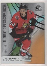 2019-20 SP Game Used Authentic Rookies Orange Rainbow 54/115 JC Beaudin #197 ez4
