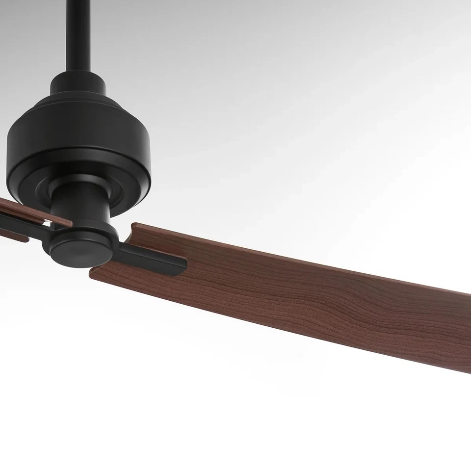 TWAIN 56" 2-Blade Damp Location Ceiling Fan MATTE BLACK NEW Quorum 30562-59 - Image 2 of 4