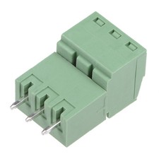5Pairs 3-Pin Pluggable Terminal Block 3.81mm Pitch Connector Male and Female PCB