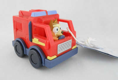 Moose Bluey Firetruck Bingo Plastic Toy Vehicle New 2024 Ludo Studio 3.5''