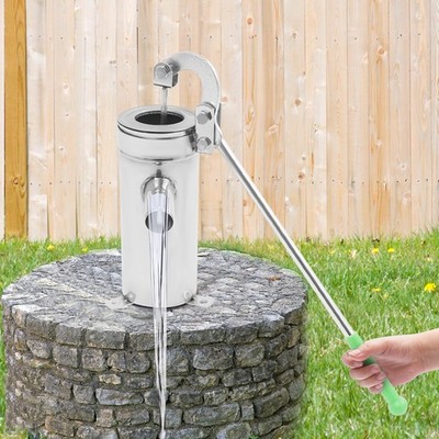 Manual Water Suction Pump Well Water Pitcher Hand Water Pump Suction Pump Garden