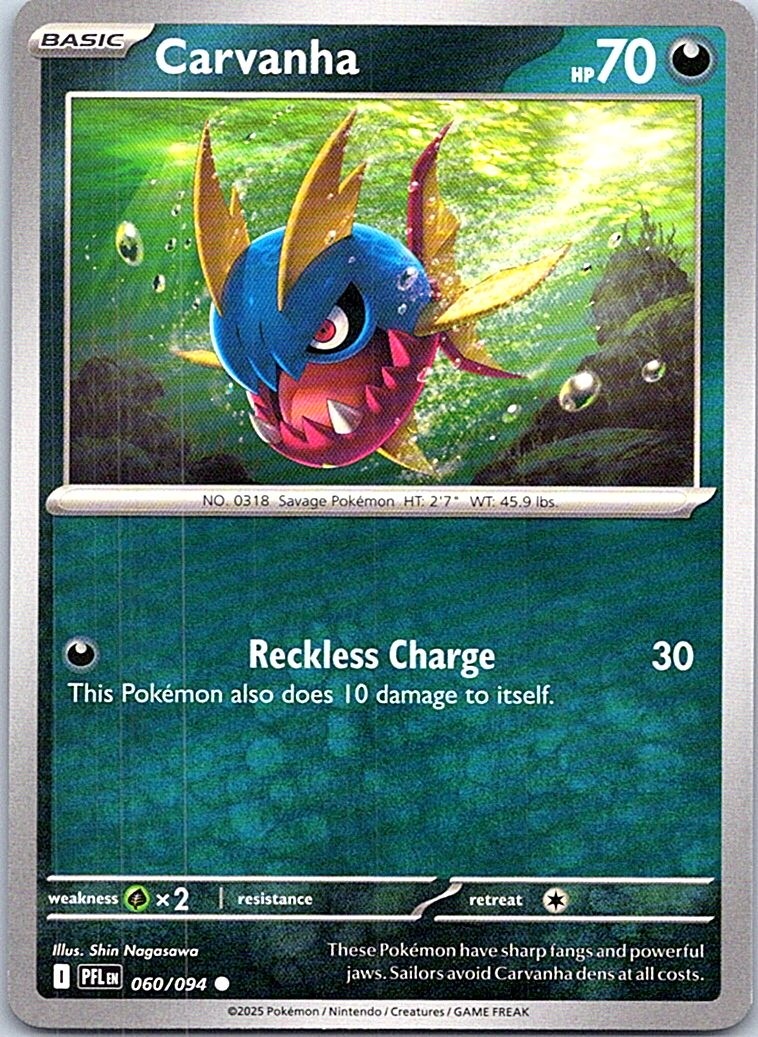 Carvanha [PFL - 060/094] NM EN
