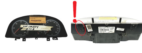 Tacho Kombiinstrument VW Caddy 3 2K0920842E 110080237031 52285