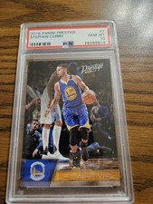 Stephen Curry  2016 panini Prestige  card#7 Psa 10