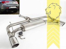 Ulter Sportauspuff für Alfa Romeo Giulietta 1.75TBi 2.0JTDM 2x100mm