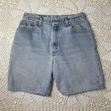 Vintage Levi  s 550 Women  s S 29  Waist Denim Shorts Relaxed Jorts