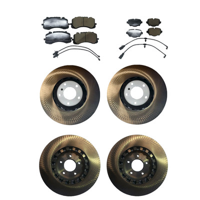 NEW Front and rear brake pads and rotors for 2016-2023 Bentley Bentayga USA-