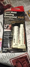 3M Cold Weld  Two.1 Oz Tubes Bonding Compound 