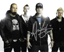 * ADAM GONTIER * signed 8x10 photo * THREE DAYS GRACE * COA *