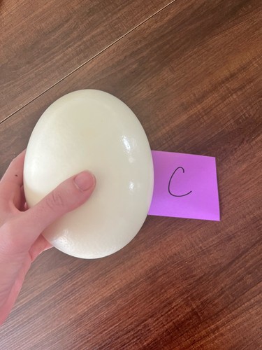 Vintage Large Blown Out Real Ostrich Egg Shell for Painting Carving Craft Decor