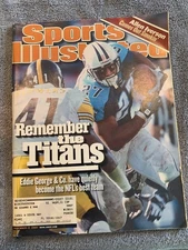 Remember the Titans Sports Illustrated Eddie George Nov 2000