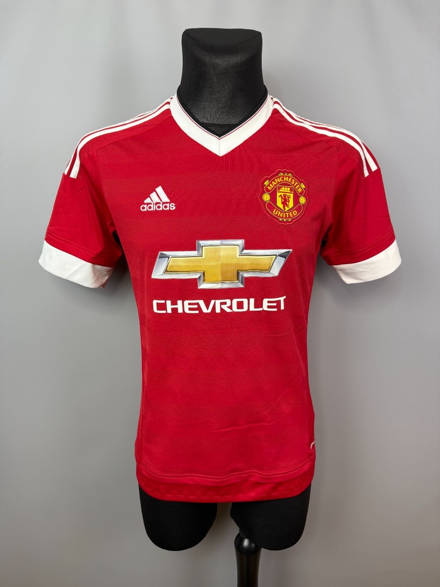 MANCHESTER UNITED 2015 2016 HOME SHIRT FOOTBALL SOCCER ADIDAS