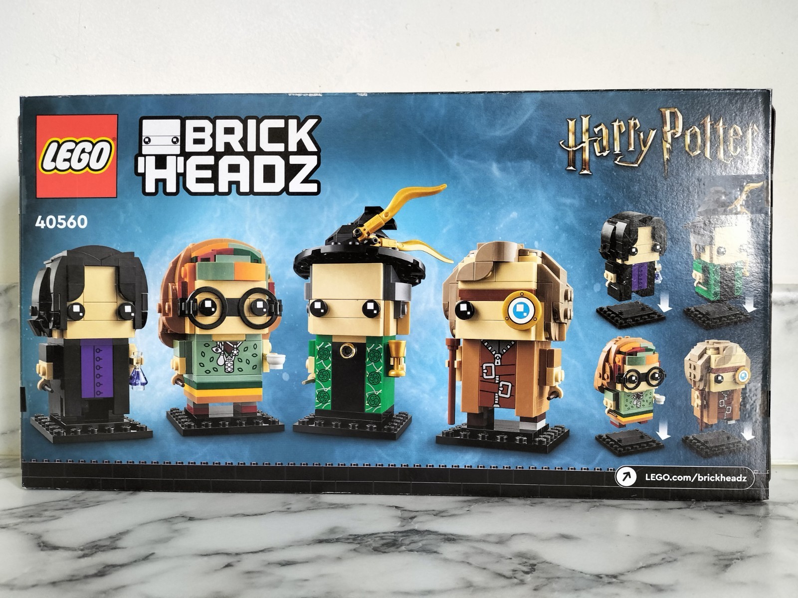 LEGO 40560 - BRICKHEADZ - HARRY POTTER - PROFESSORS OF HOGWARTS - NEW AND SEALED