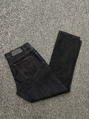 Salvatore Ferragamo Herren Denim Jeans Dark Indigo Grau Blau 48 W32 L30