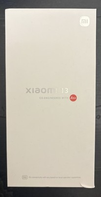 xioami 13 Verpackung Schachtel Box Karton Ovp