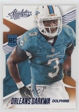 2014 Panini Absolute Retail Blue Orleans Darkwa #115 0q3