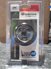 Equus Oil Pressure Gauge 6244 6000 Series 0-100 Psi 2 In. Mechanical Black