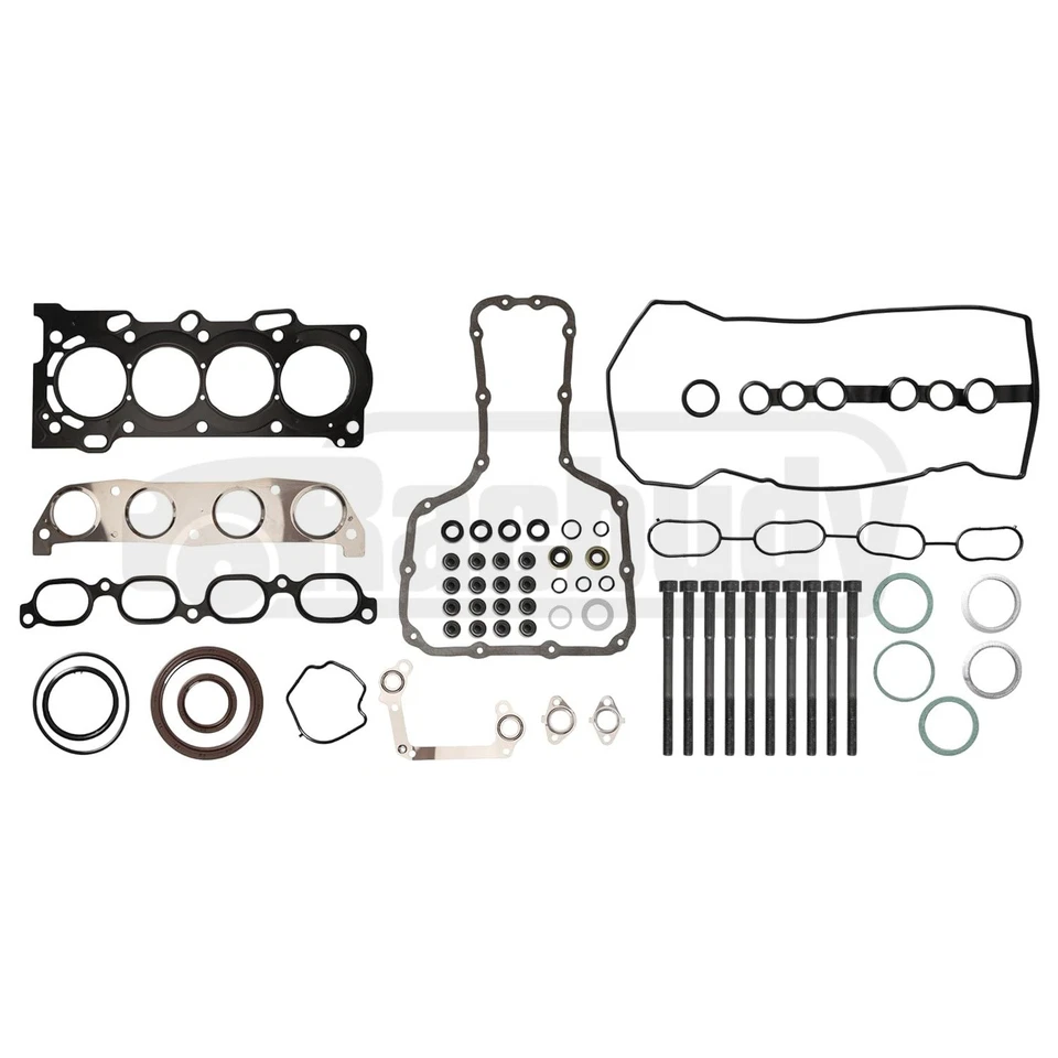 Full Gasket Kit w/ Head Bolts 1ZZFE For Toyota Celica Corolla Matrix Pontiac 1.8 - Изображение 3 из 4