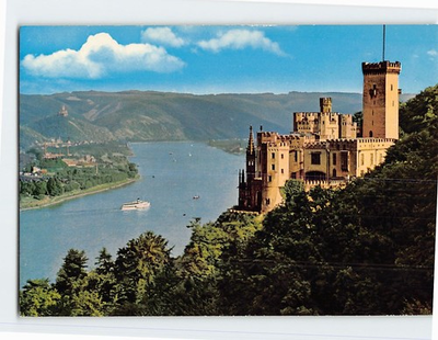 #ad Postcard Schloss Stolzenfels am Rhein Koblenz Germany $9.99