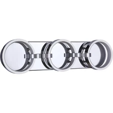 Craftmade 59303-CH-LED Context LED 24 inch Chrome Vanity Light Wall Light