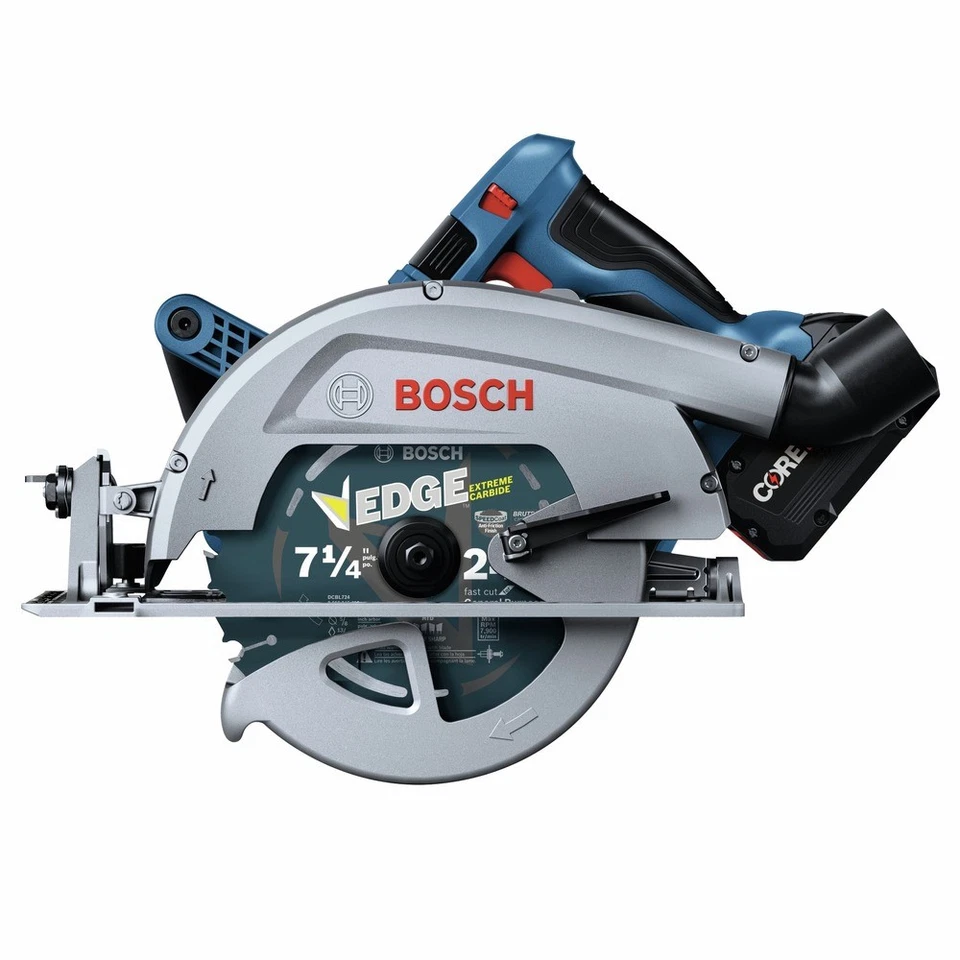 Bosch KS8V26LB14RT 18V 7-1/4 pulgadas Sierra circular (8 Ah) certificada restaurada Foto 2 de 4