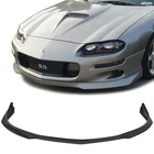 Front Bumper Lip Splitter For 98-02 Chevy Camaro Base SS Z28, Black PU GT Style