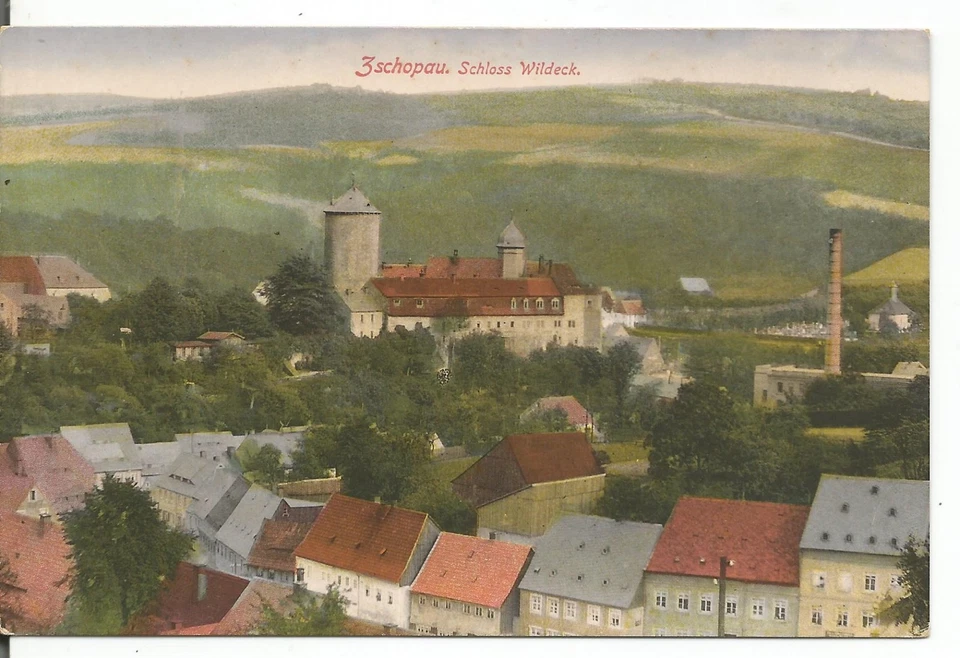 AK von Brück & Sohn Meissen : " Zschopau, Schloss Wildeck  "  (94) - Bild 1 von 1