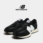 New Balance Youth 327 Sneakers Black White Casual Running Shoe GS327GS size 4-7