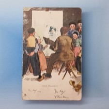 Phil May Comic Postcard 1904 Artist Portrait Sauce Hollandaize Dutch