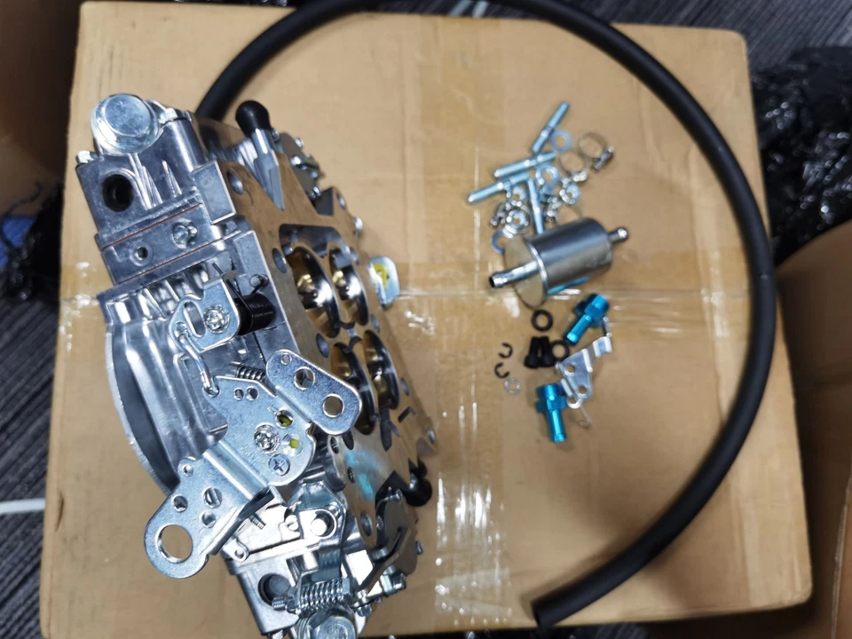 0-82751SA 750 CFM Double Pumper Aluminum Street HP Carburetor - Image 4 of 4