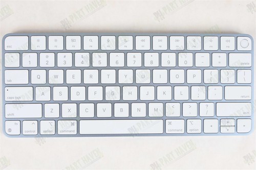 New Blue Apple Magic Keyboard W/Touch ID | Compact Layout | A2449 | Lightning - Picture 3 of 7