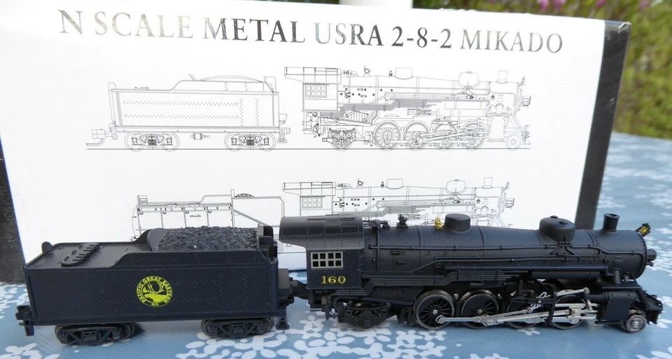 Model Power N US Usra 2-8 2 Heavy Mikado Southern Pacific Epoch 2/3 - Image 4 of 4