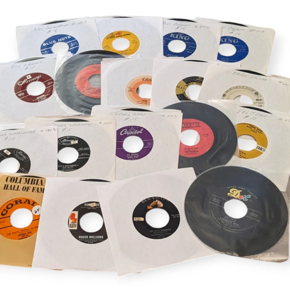 Lot 60+ 40s Big band Jazz 45s Bill Doggett Count Basie Dinah Shore Rosemary - Image 4 of 4