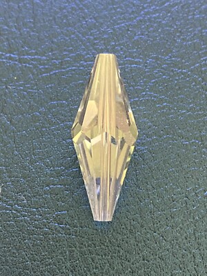 Preciosa 451 52 301 Crystal Lagoon 25mm x 10mm - 21 Count - NIB