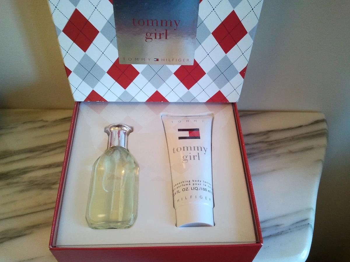 TOMMY HILFIGER GIRL WOMENS EDT SPRAY AND BODY LOTION GIFT SET NEW