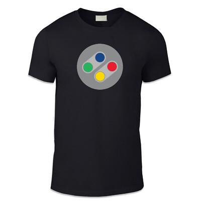 Retro Controller Erwachsene Unisex T-Shirt - Videospielkonsole Lustig Humor Geschenk