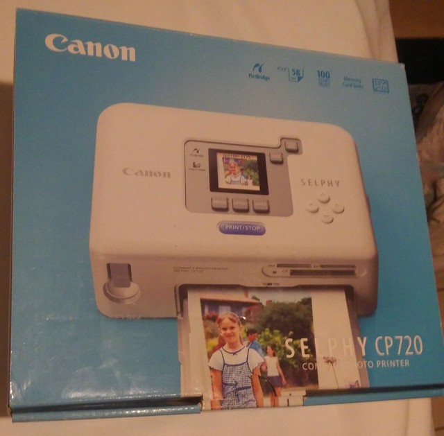Canon SELPHY CP720 Digital Photo Thermal Printer Complete in box. eBay