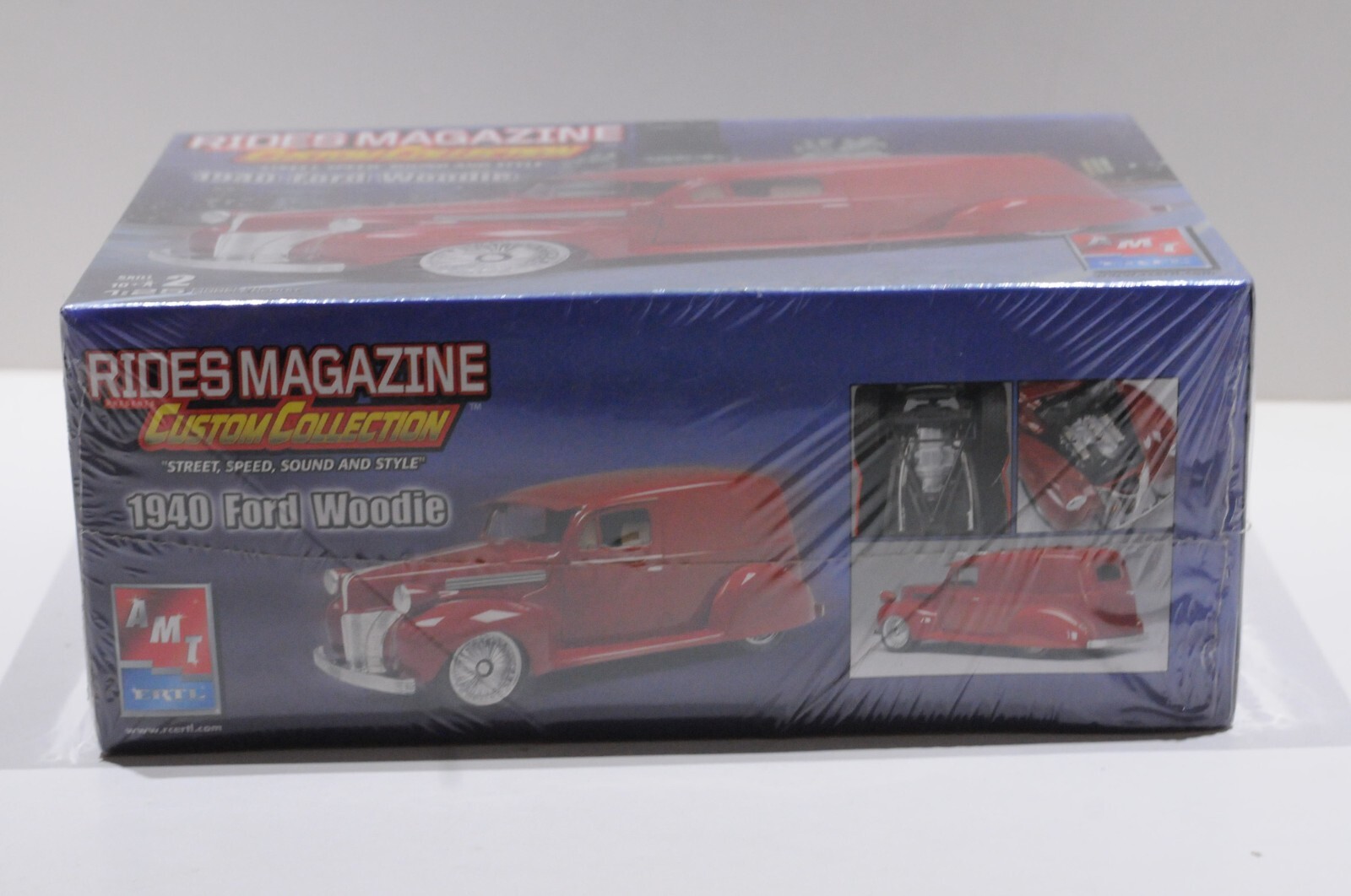 AMT ERTL 1940 FORD WOODIE CUSTOM COLLECTION SCALE 1:25 MODEL KIT NEW ...