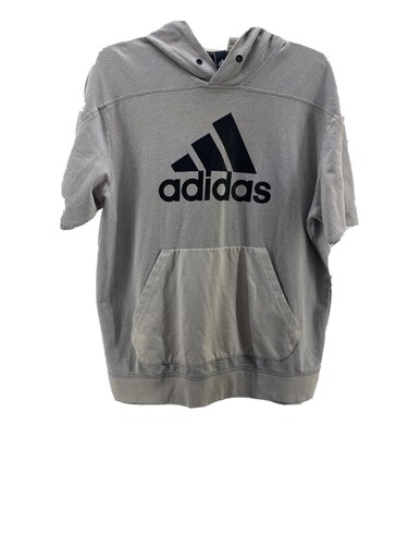 Adidas Mens Short Sleeve Hoodie 