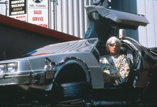 MICHAEL J FOX CHRISTOPHER LLOYD BACK TO THE FUTURE PART 2 8X10 PHOTO Z396